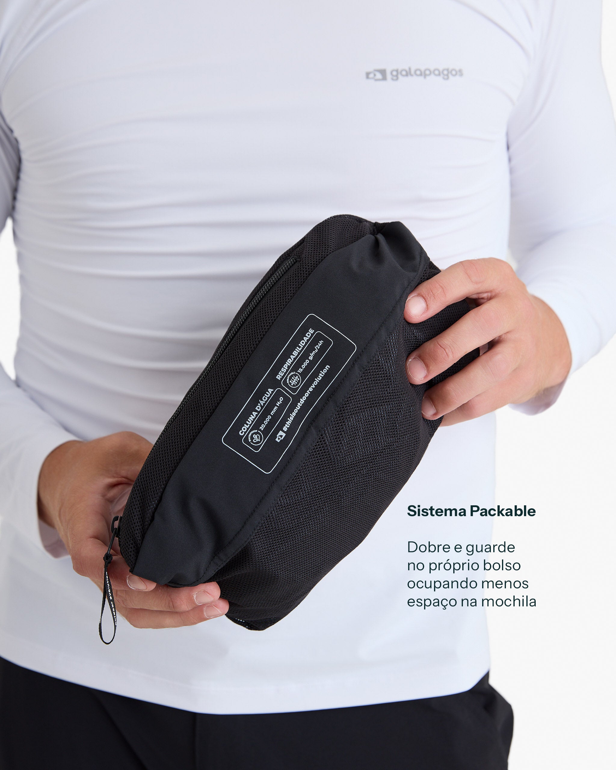 Calça Impermeável Darwin Storm Masculina - Preta