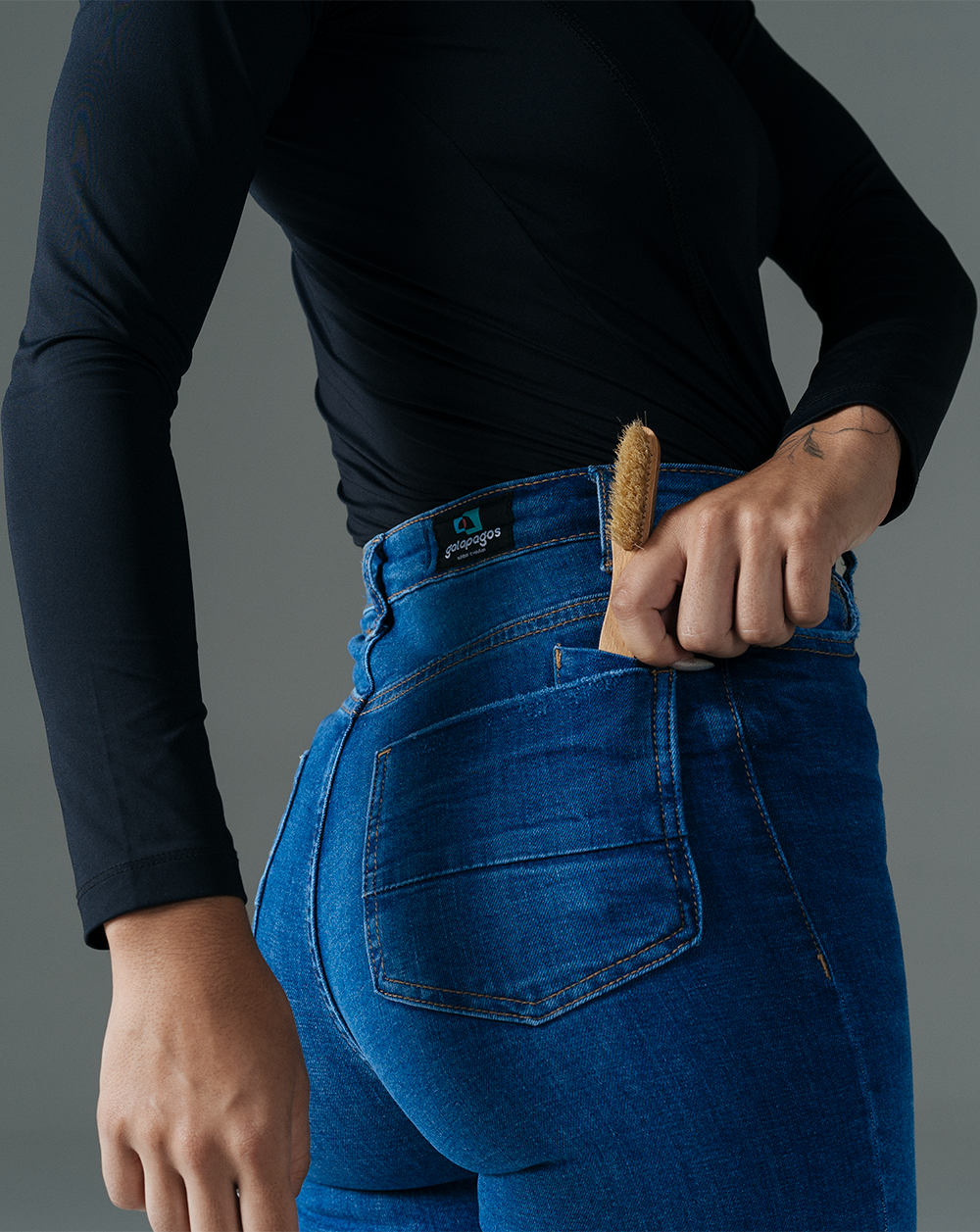 Calça Jeans Escalada Feminina Bolt - Blue Confidence