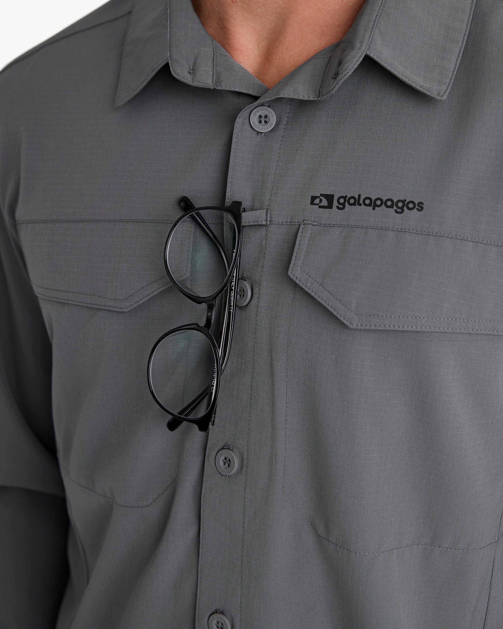 Camisa Technical UV50+ Defender - Chumbo