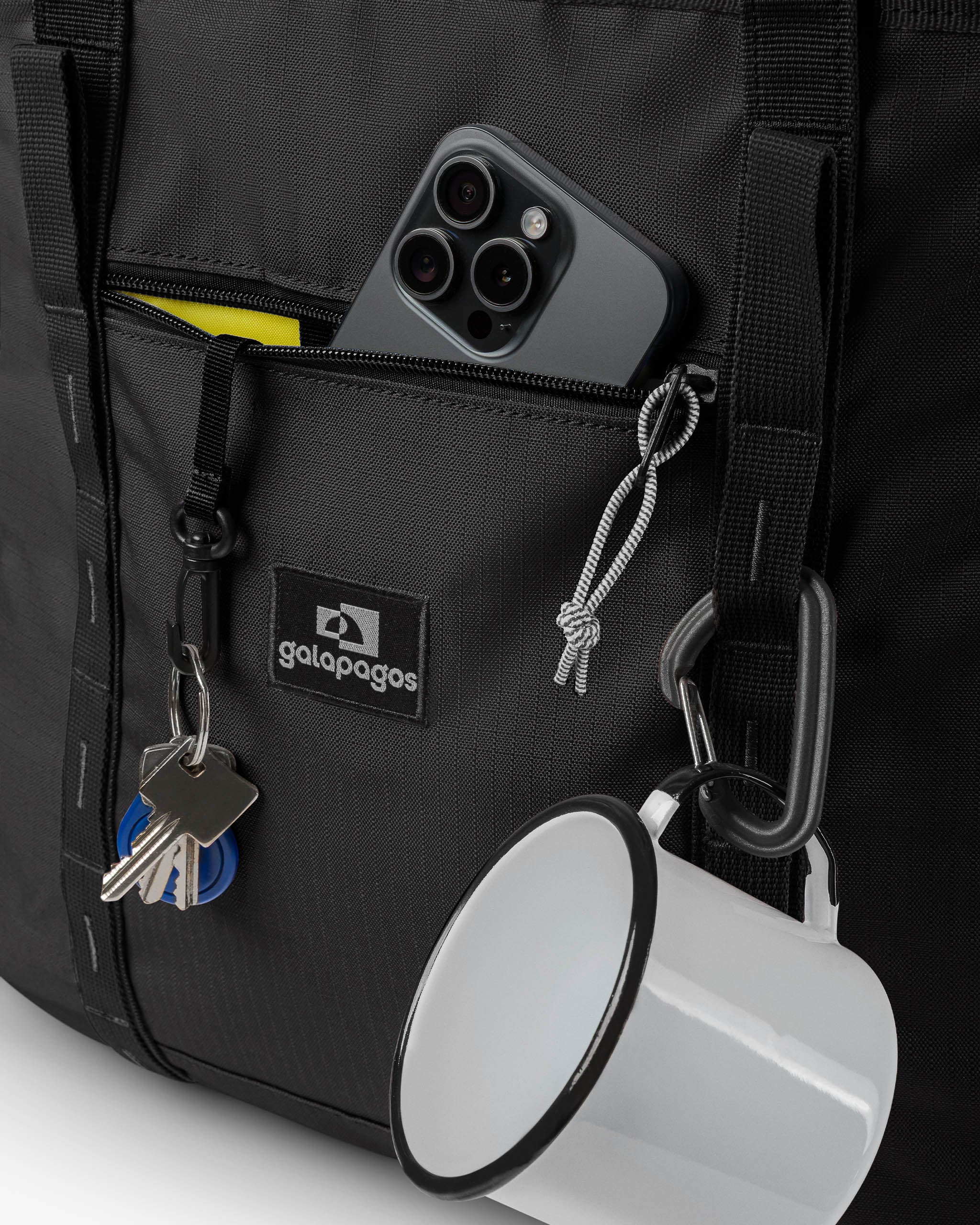 Bolsa Tote All-In 35L - Preta - Galapagos Outdoor