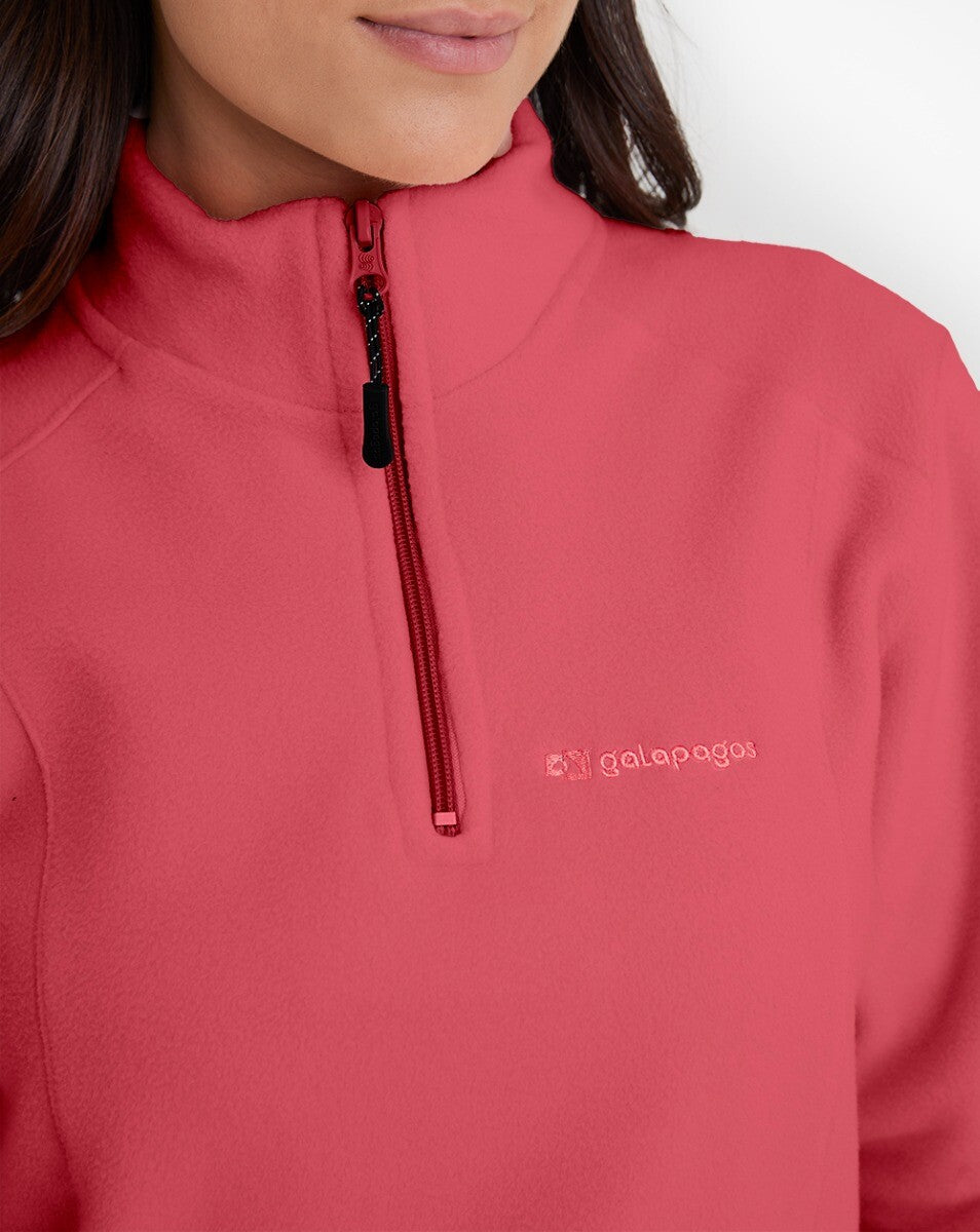 Blusão Fleece Feminino Makalu 2.0 - Goiaba