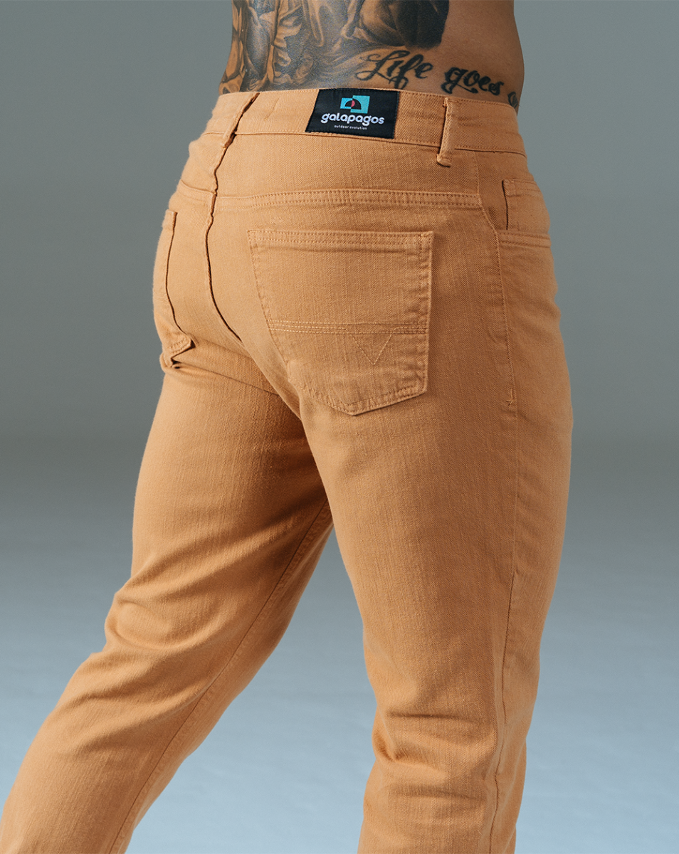 Calça Sarja Masculina Voyager - Caramelo