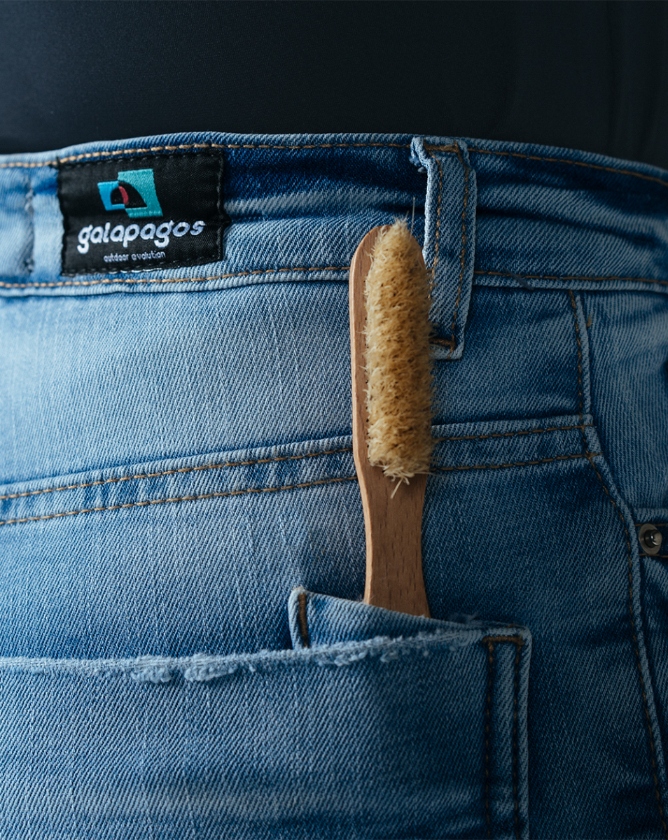 Calça Jeans Escalada Feminina Bolt - Blue Chalk