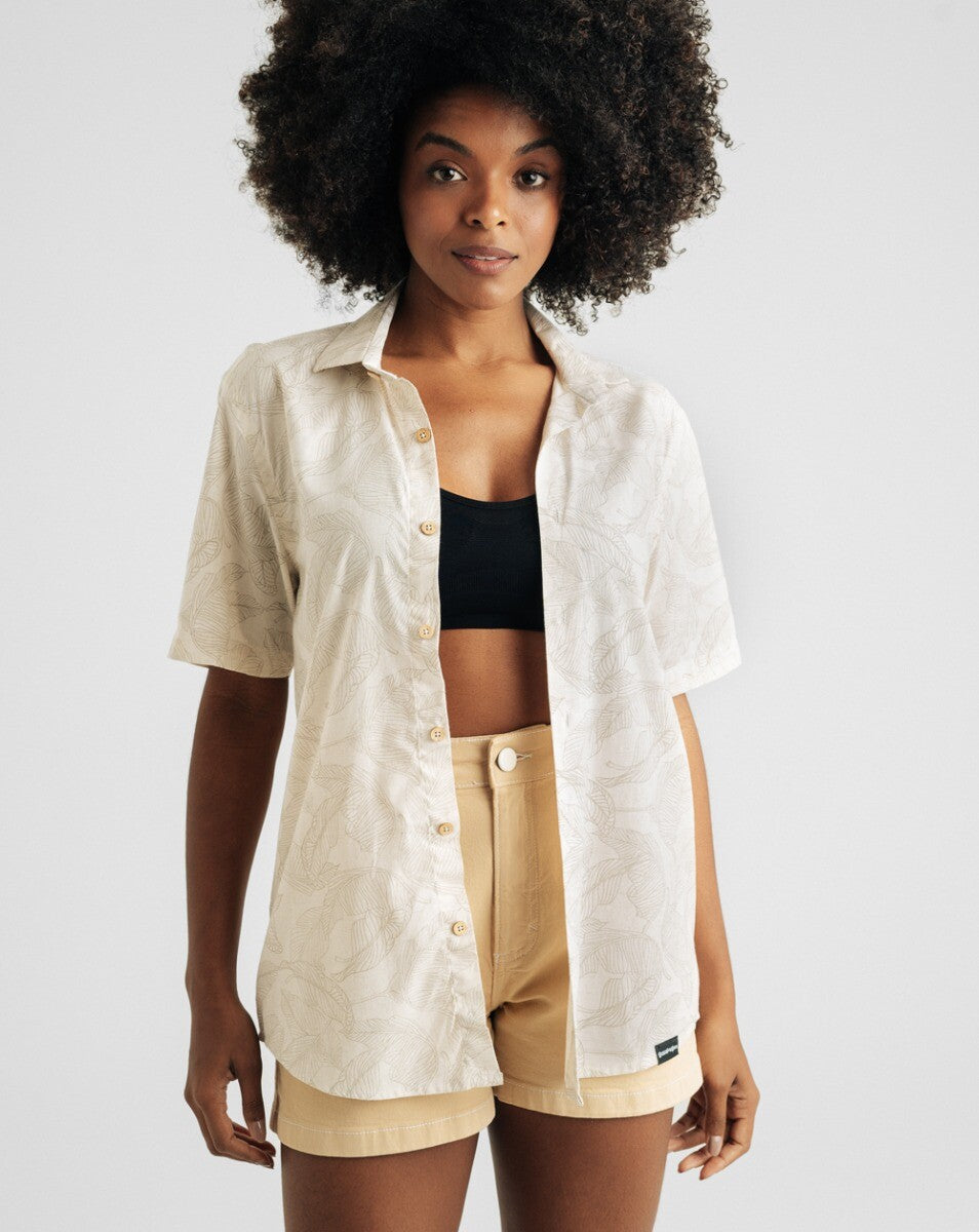 Camisa Estampada Kai Areia