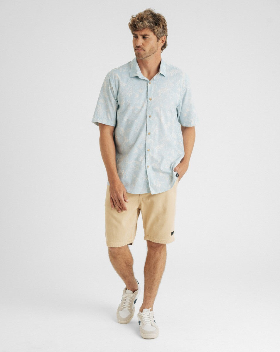 Camisa Estampada Maui Azul