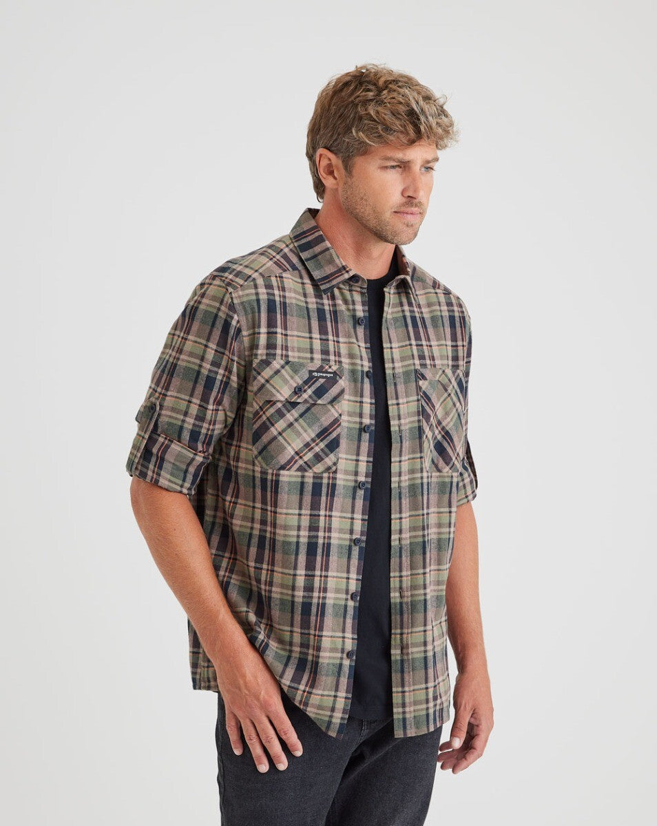 Camisa Flanela Midweight Farmer Xadrez - Verde