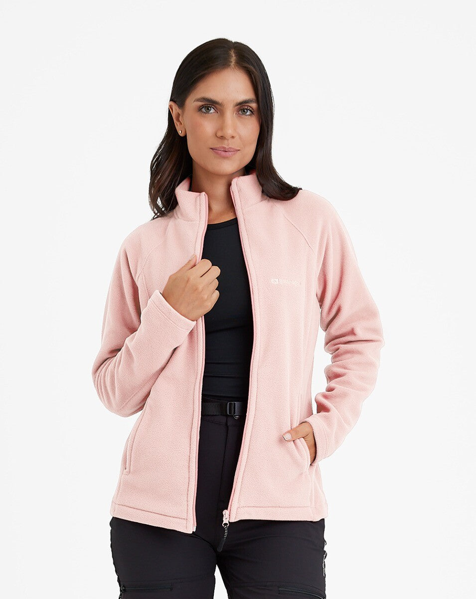 Jaqueta Fleece Kathmandu Fem 2.0 - Rose