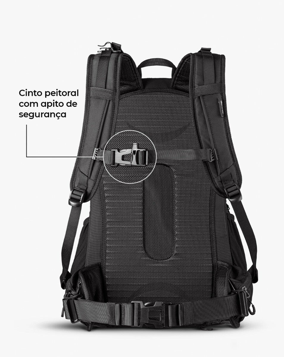 Mochila Vórtex 35L - Preta