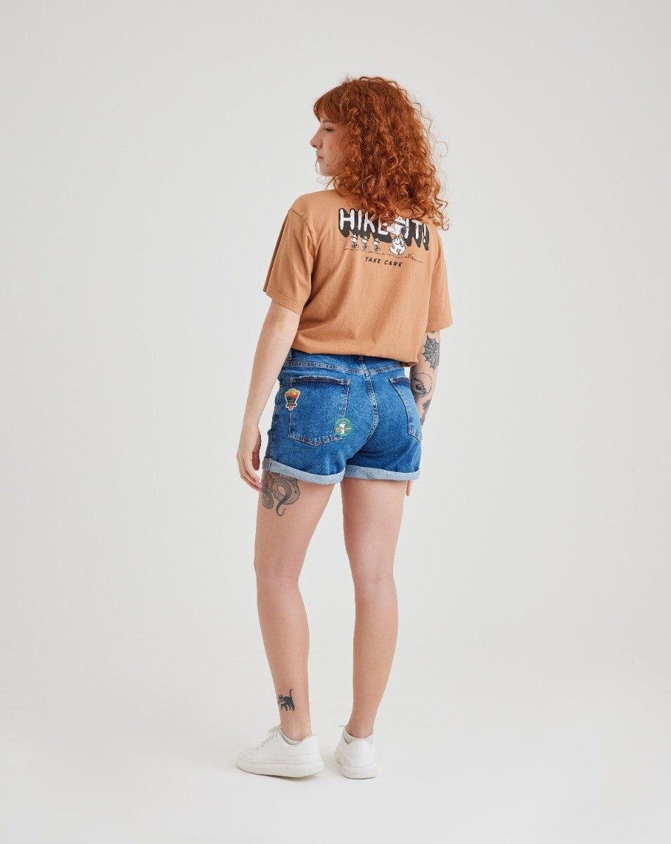 Shorts Jeans Beverly Snoopy