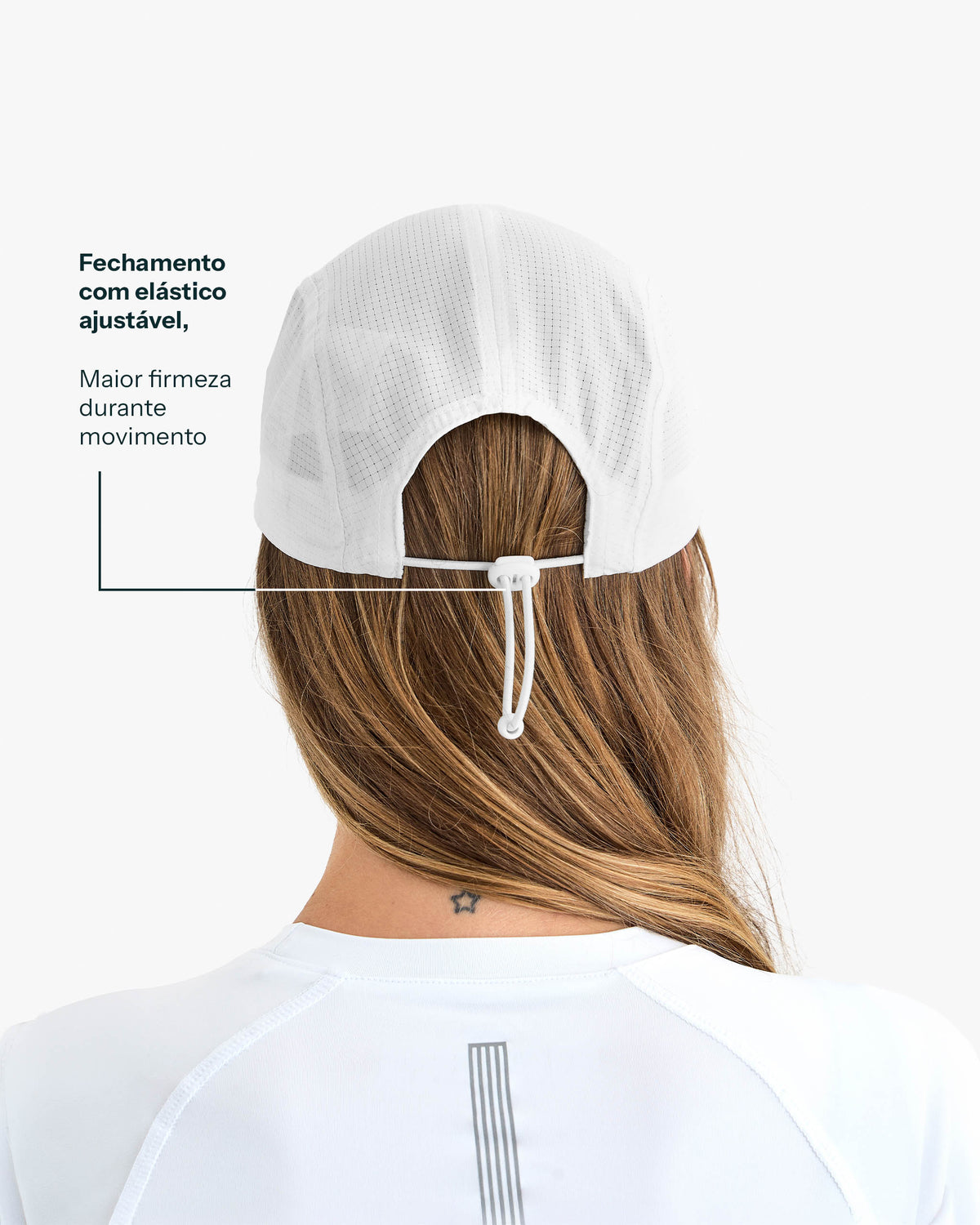 Boné Stride Flex - Branco