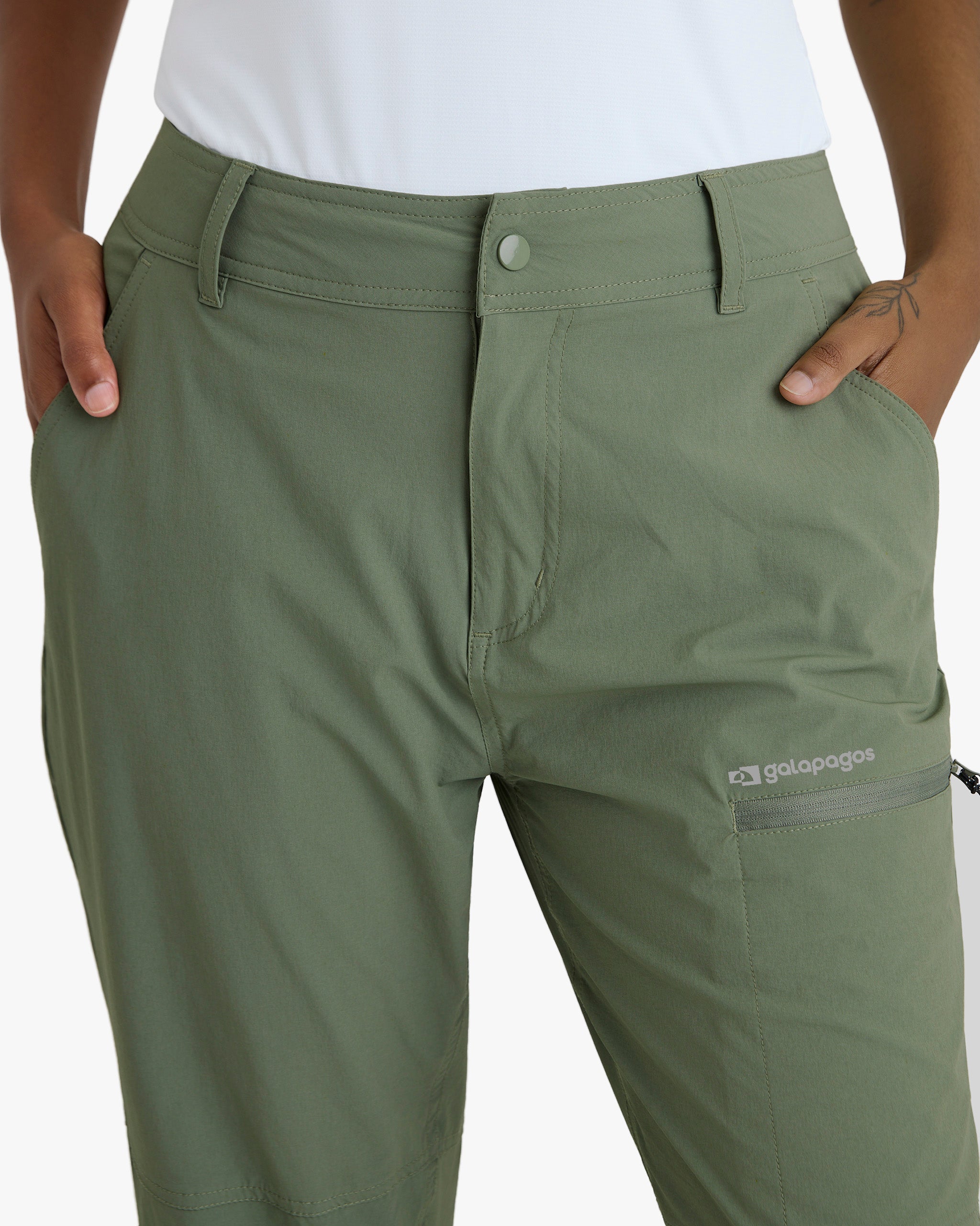 Calça Técnica Discovery Feminina - Verde - Galapagos Outdoor