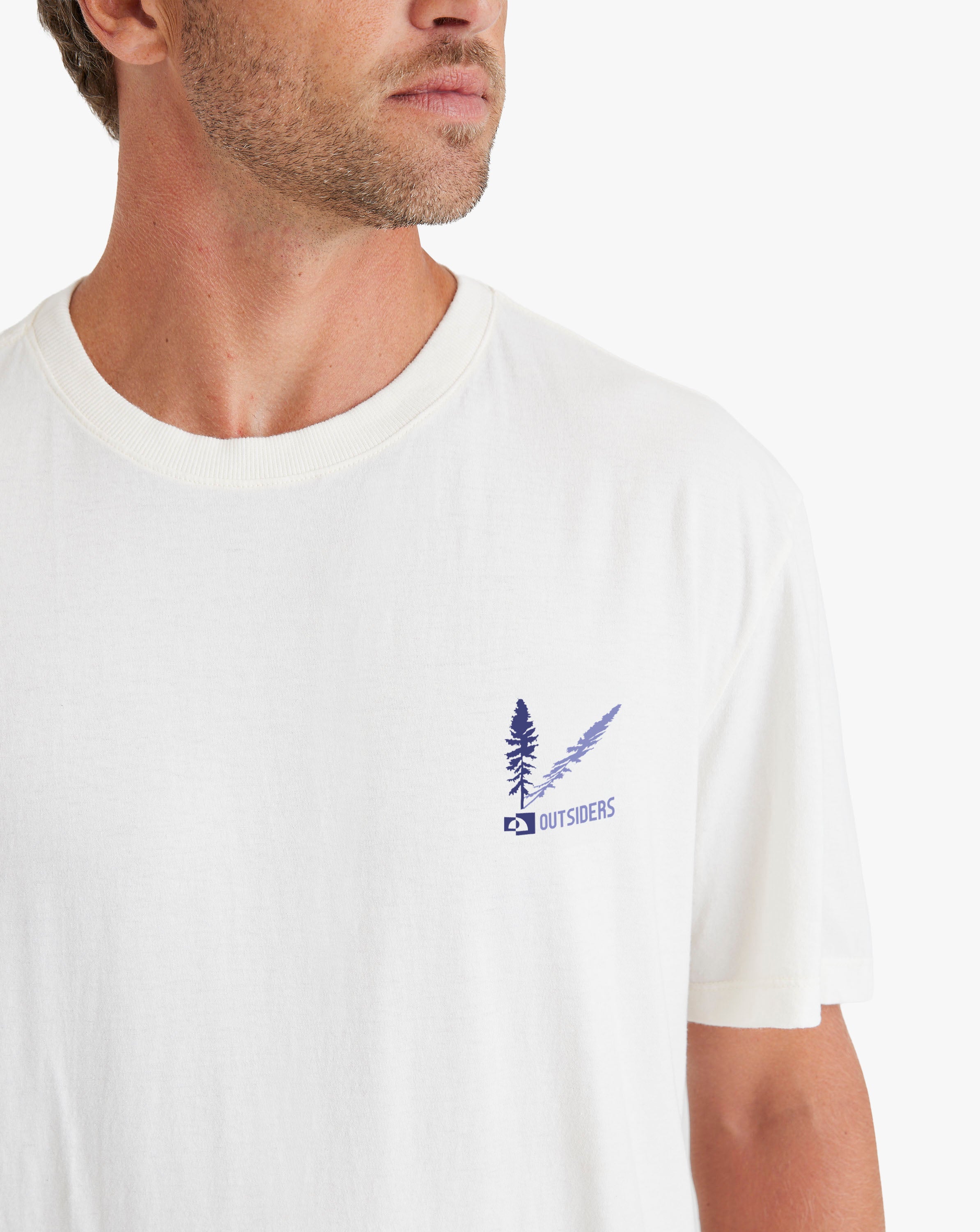 Camiseta Wild Camping All Gender - Branca