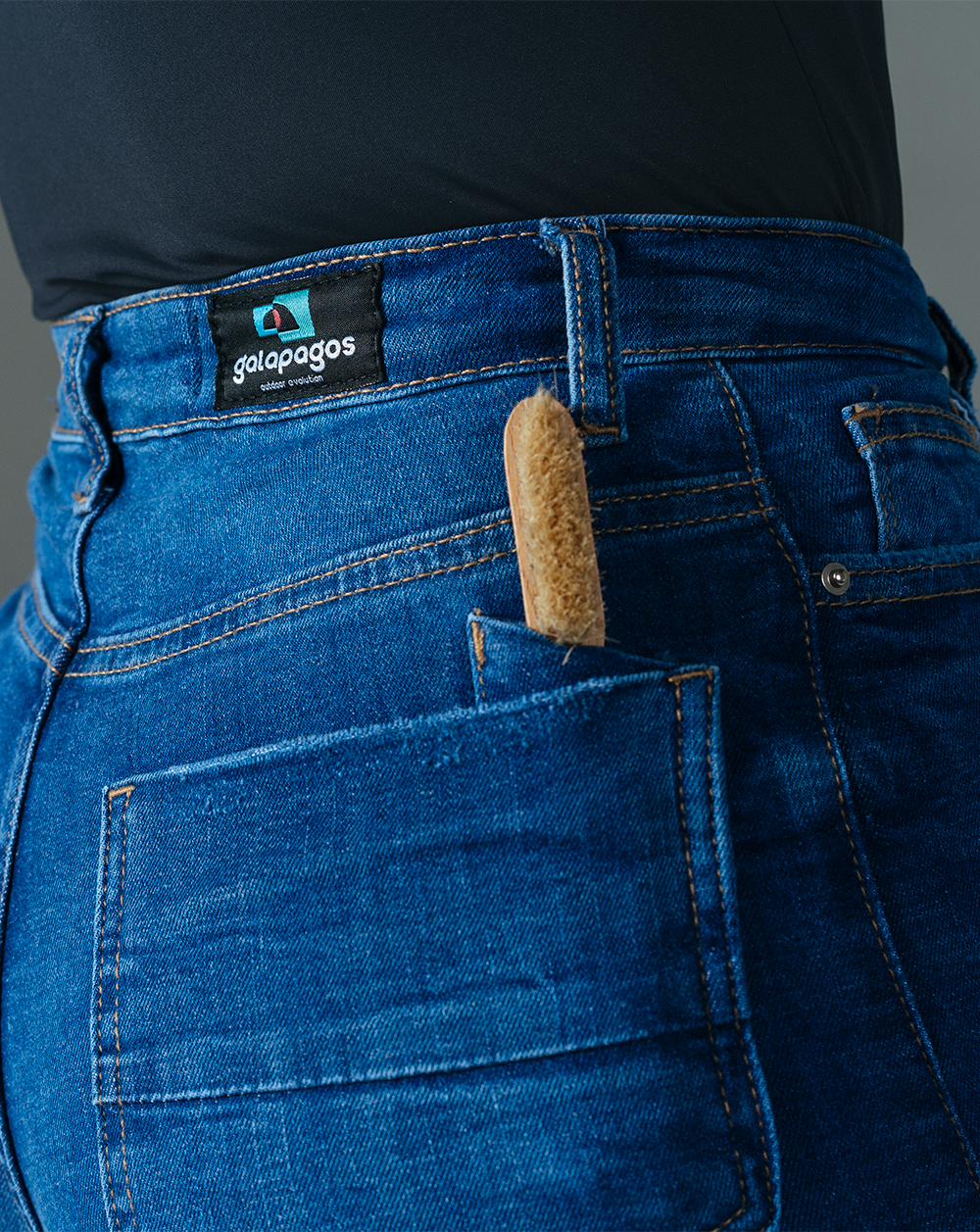 Calça Jeans Escalada Feminina Bolt - Blue Confidence