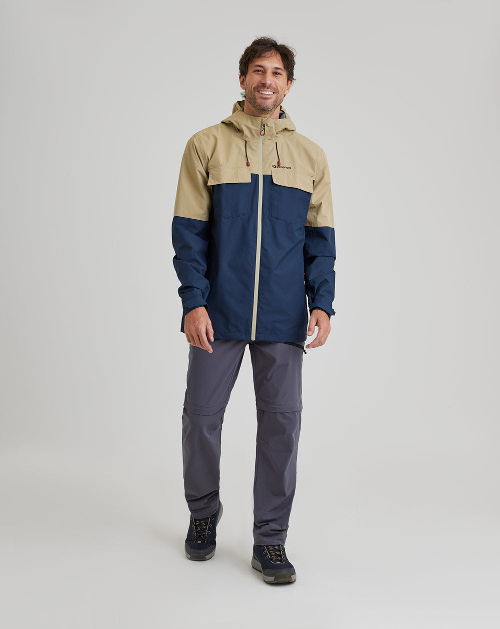 Jaqueta Masculina Impermeável Darwin Heat - Azul Marinho