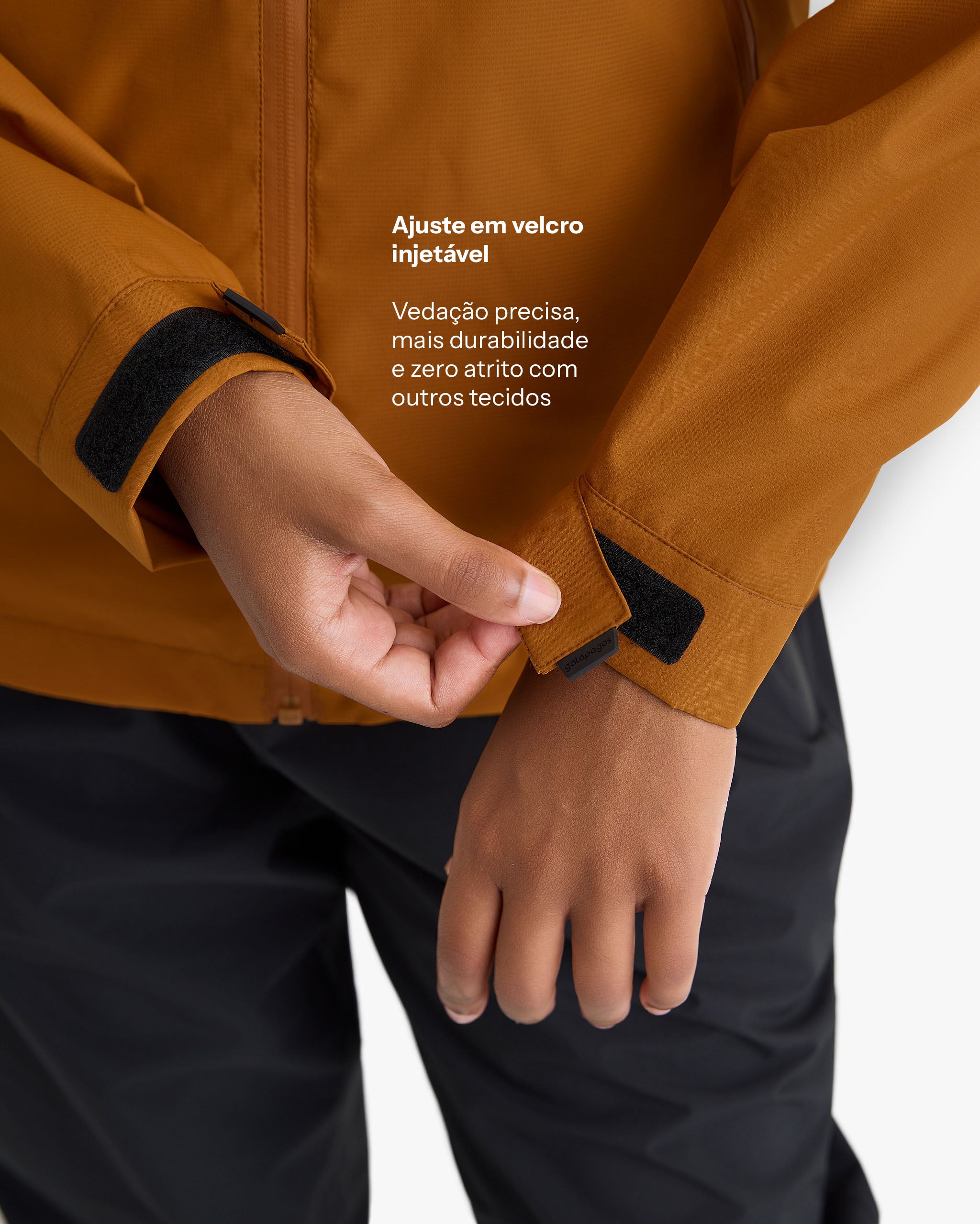 Jaqueta Impermeável Darwin Heat Feminina - Terracota