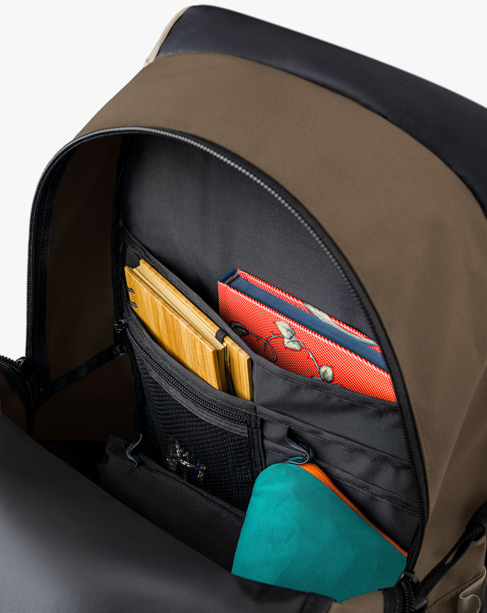 Mochila Pelican 30L - Marrom, Caramelo e Cáqui - Galapagos Outdoor