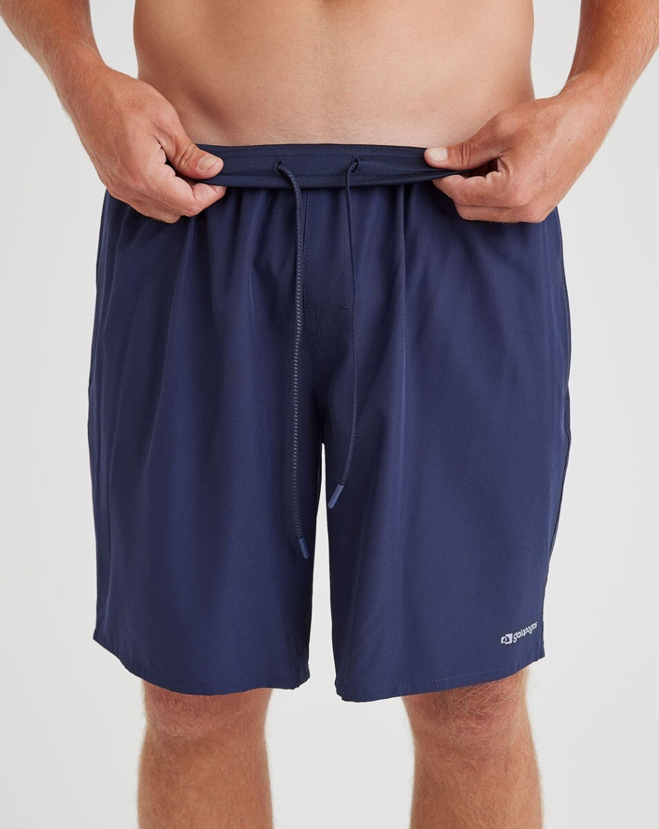 Bermuda Elástico Boulder - Azul Marinho