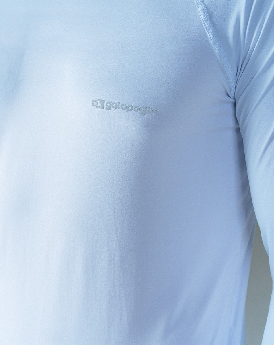 Blusa Masculina Long Sleeve Vella - Branca