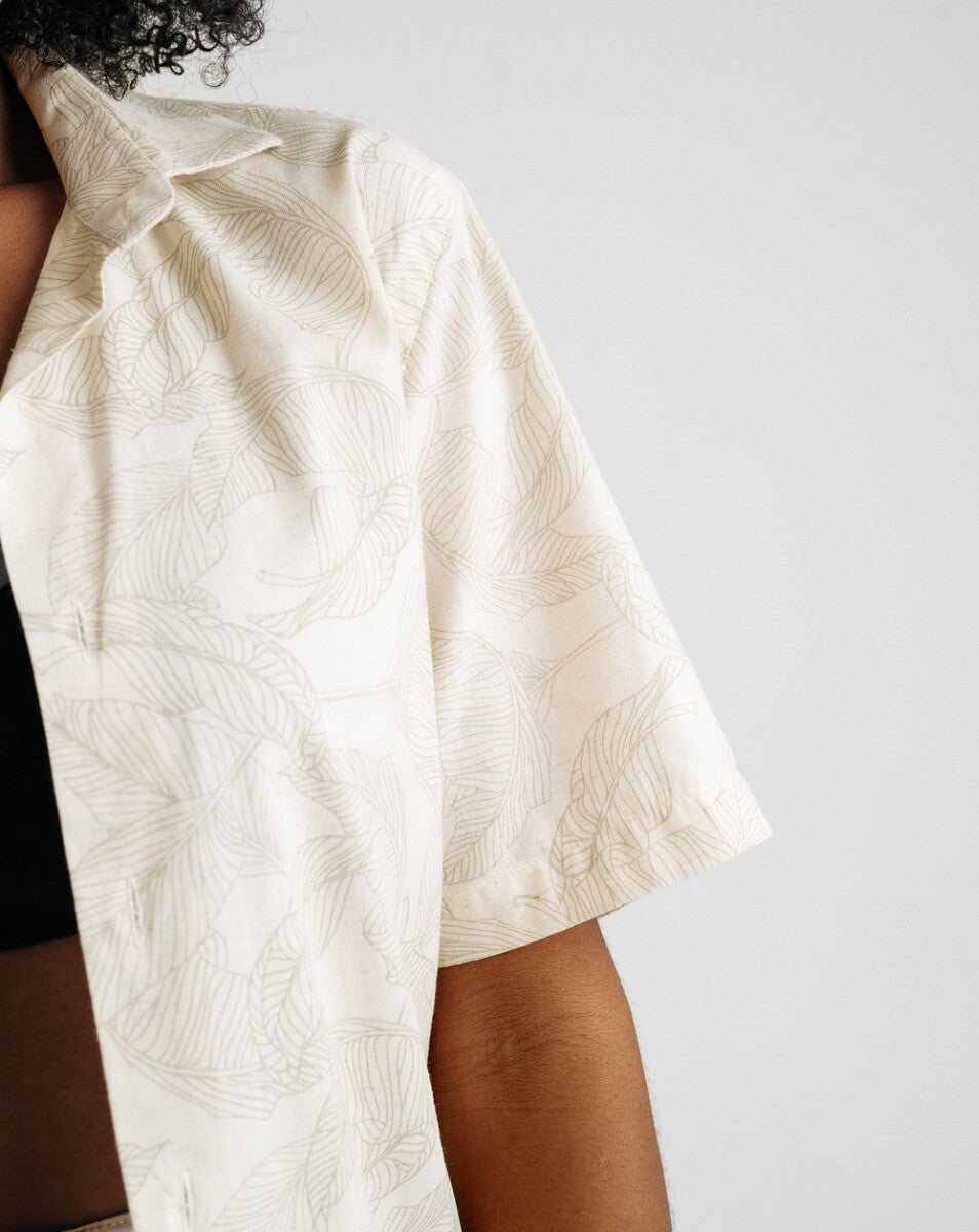 Camisa Estampada Kai Areia