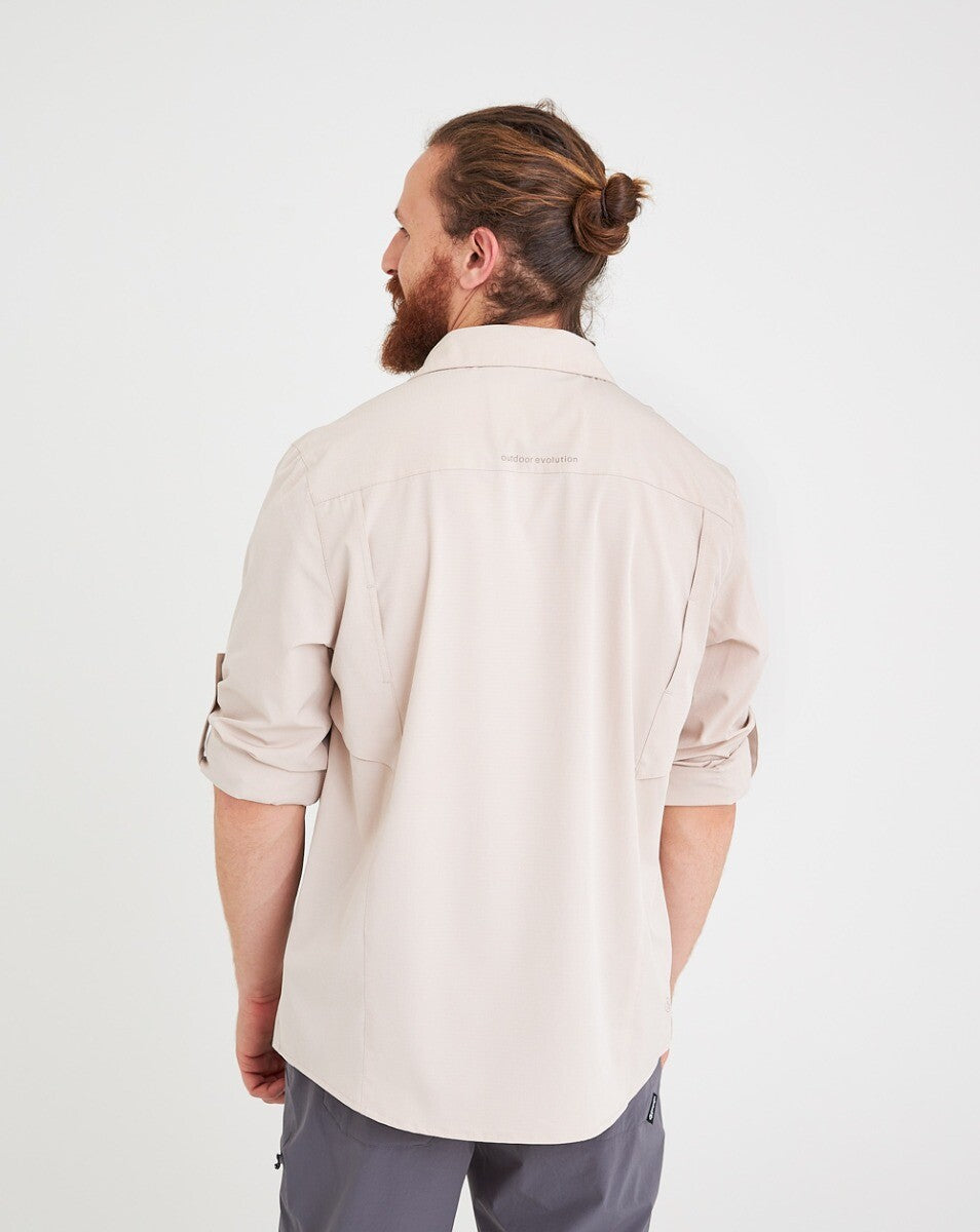 Camisa Technical UV50+ Defender - Caqui
