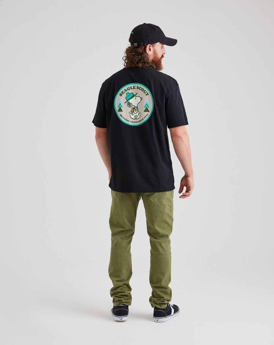 Camiseta Snoopy Scout - Preta