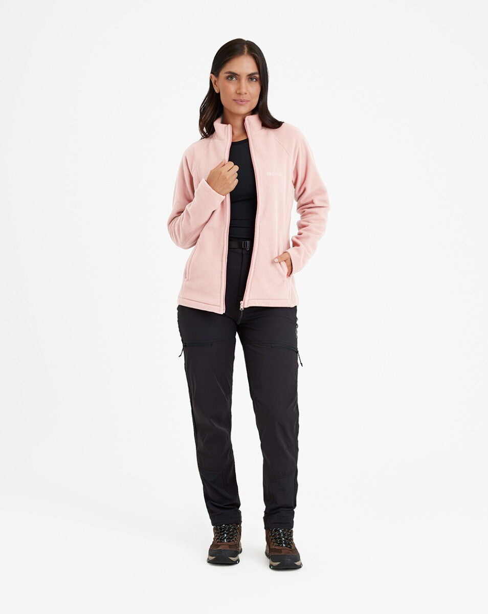 Jaqueta Fleece Kathmandu Fem 2.0 - Rose