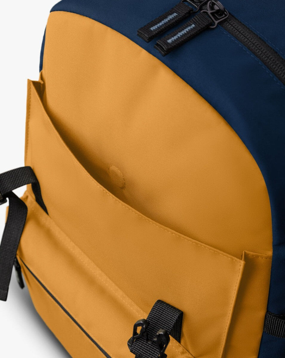 Mochila Pelican 2.0 30L - Amarelo e Azul Marinho