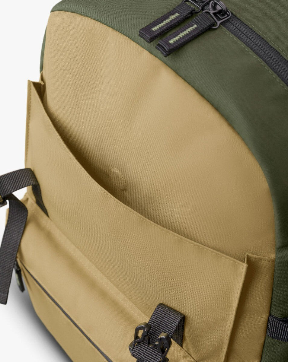 Mochila Pelican 2.0 30L - Ocre e Verde Militar
