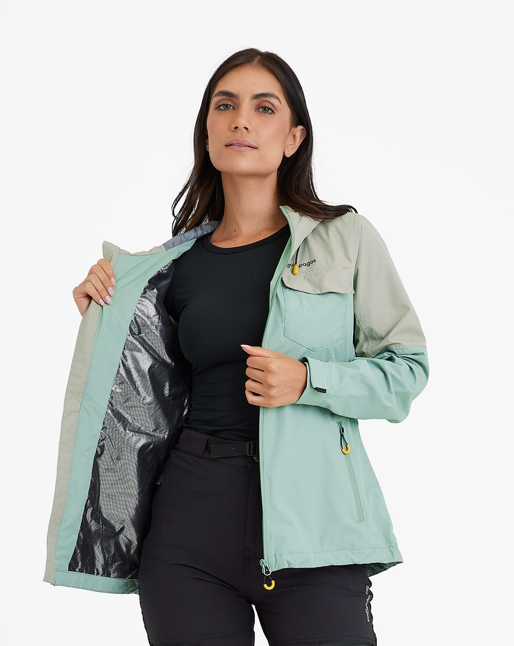 Jaqueta Feminina Impermeável Darwin Heat - Verde
