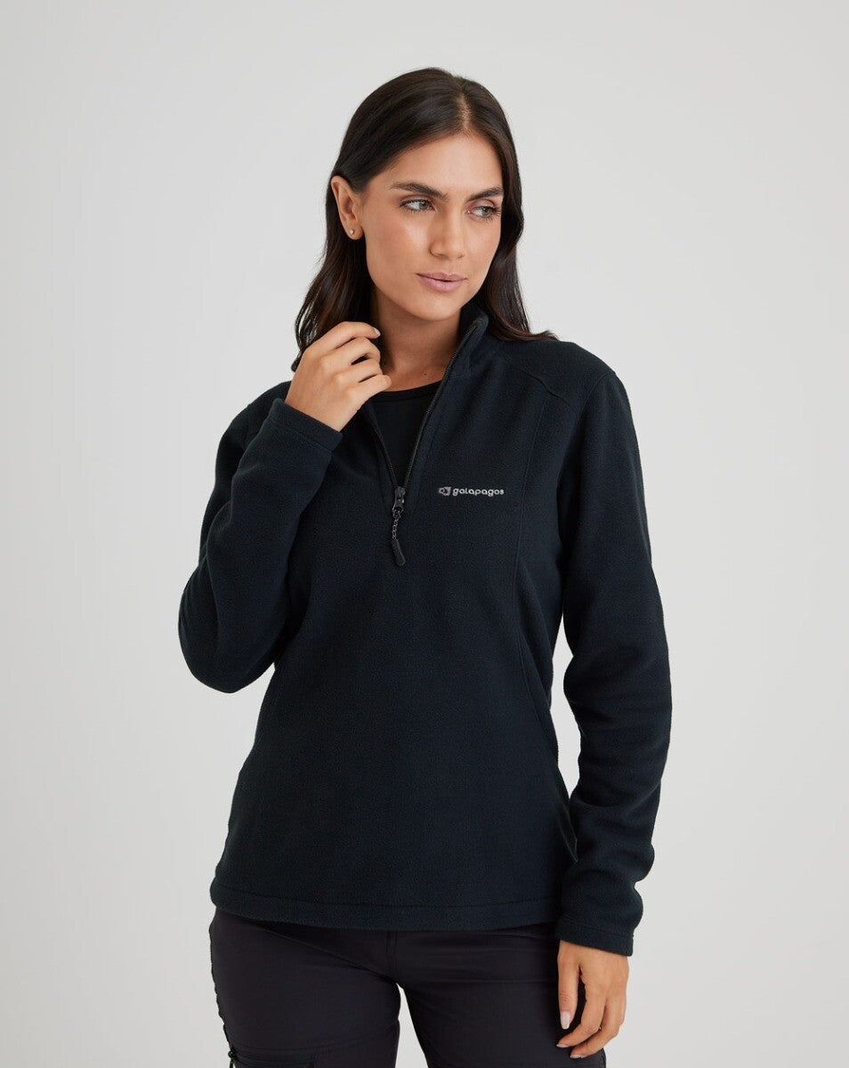 Blusão Fleece Feminino Makalu 2.0 - Preto