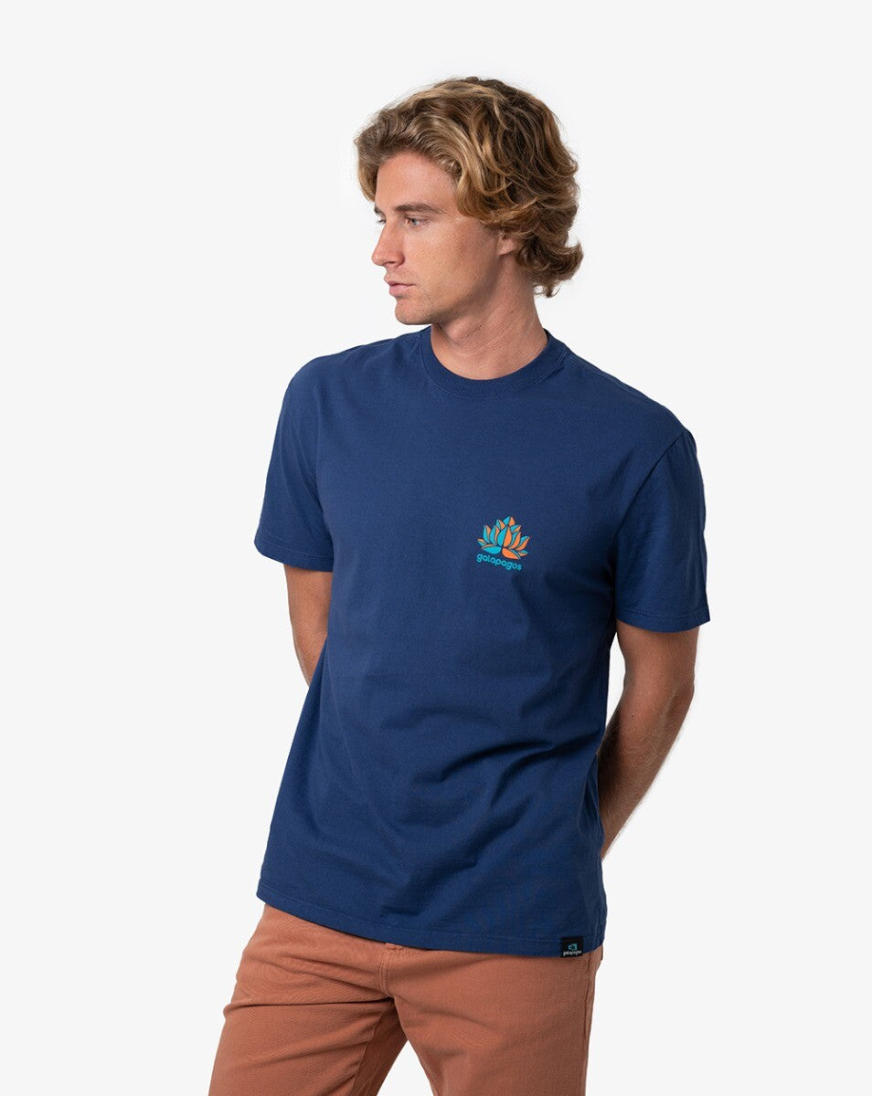 Camiseta All Namastê - Azul Marinho