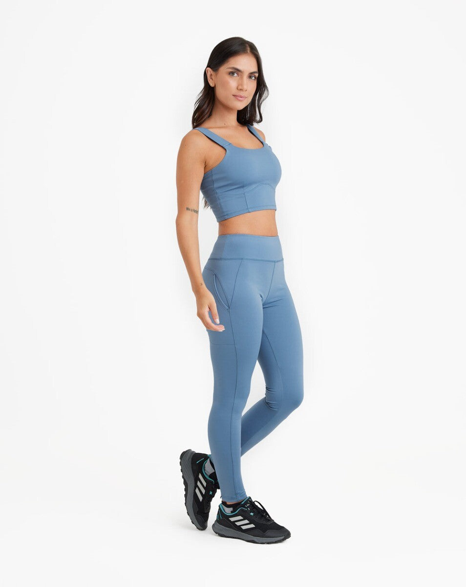 Calça Legging Adrenaline - Azul