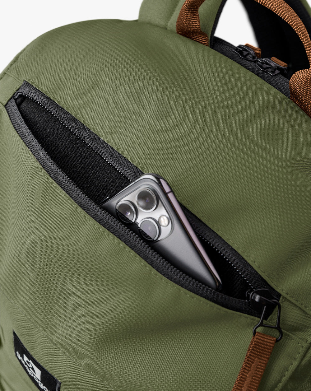 Mochila Pelican 2.0 30L - Verde e Caqui