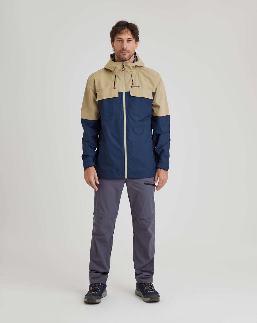 Jaqueta Masculina Impermeável Darwin Heat - Azul Marinho