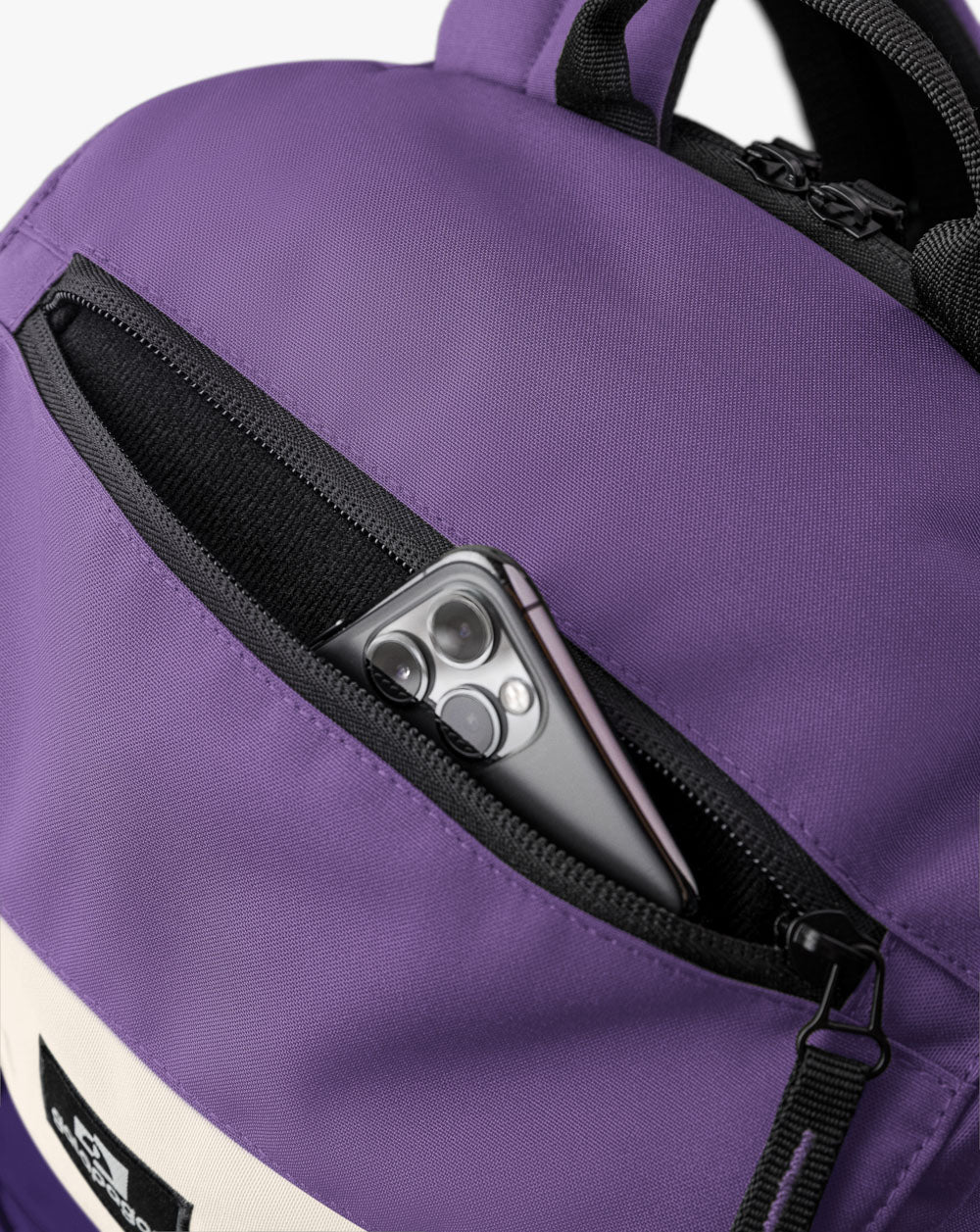Mochila Pelican 30L - Roxo, Lavanda e Areia - Galapagos Outdoor