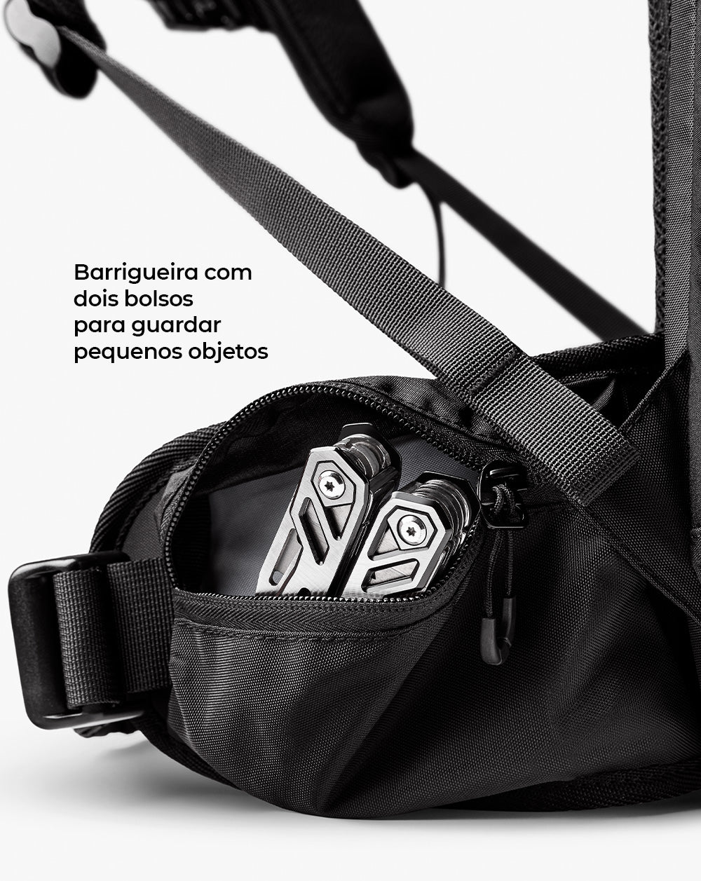Mochila Vórtex 35L - Preta