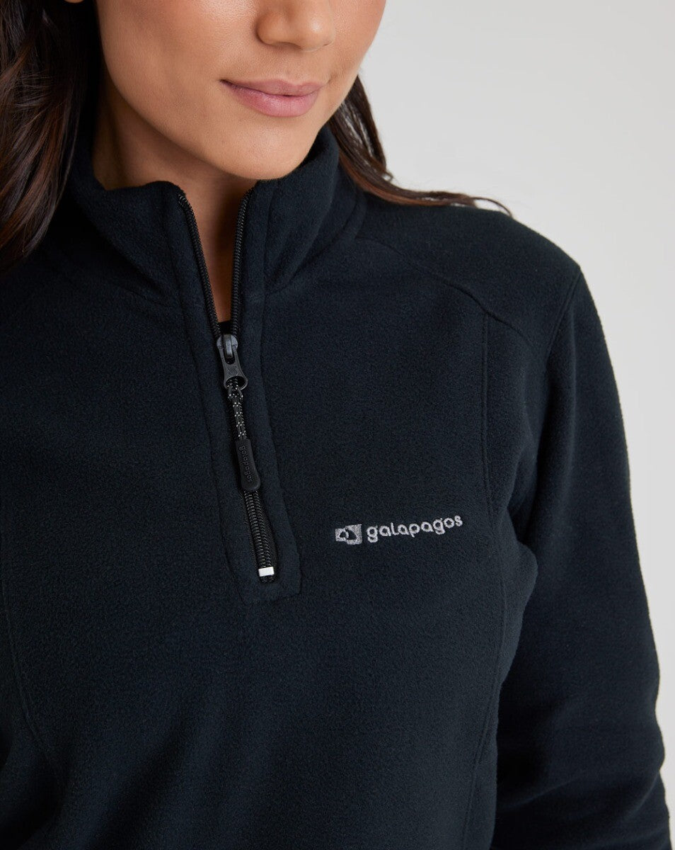 Blusão Fleece Feminino Makalu 2.0 - Preto