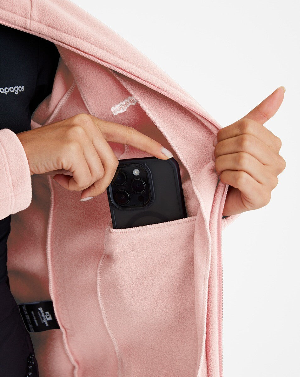 Jaqueta Fleece Kathmandu Fem 2.0 - Rose