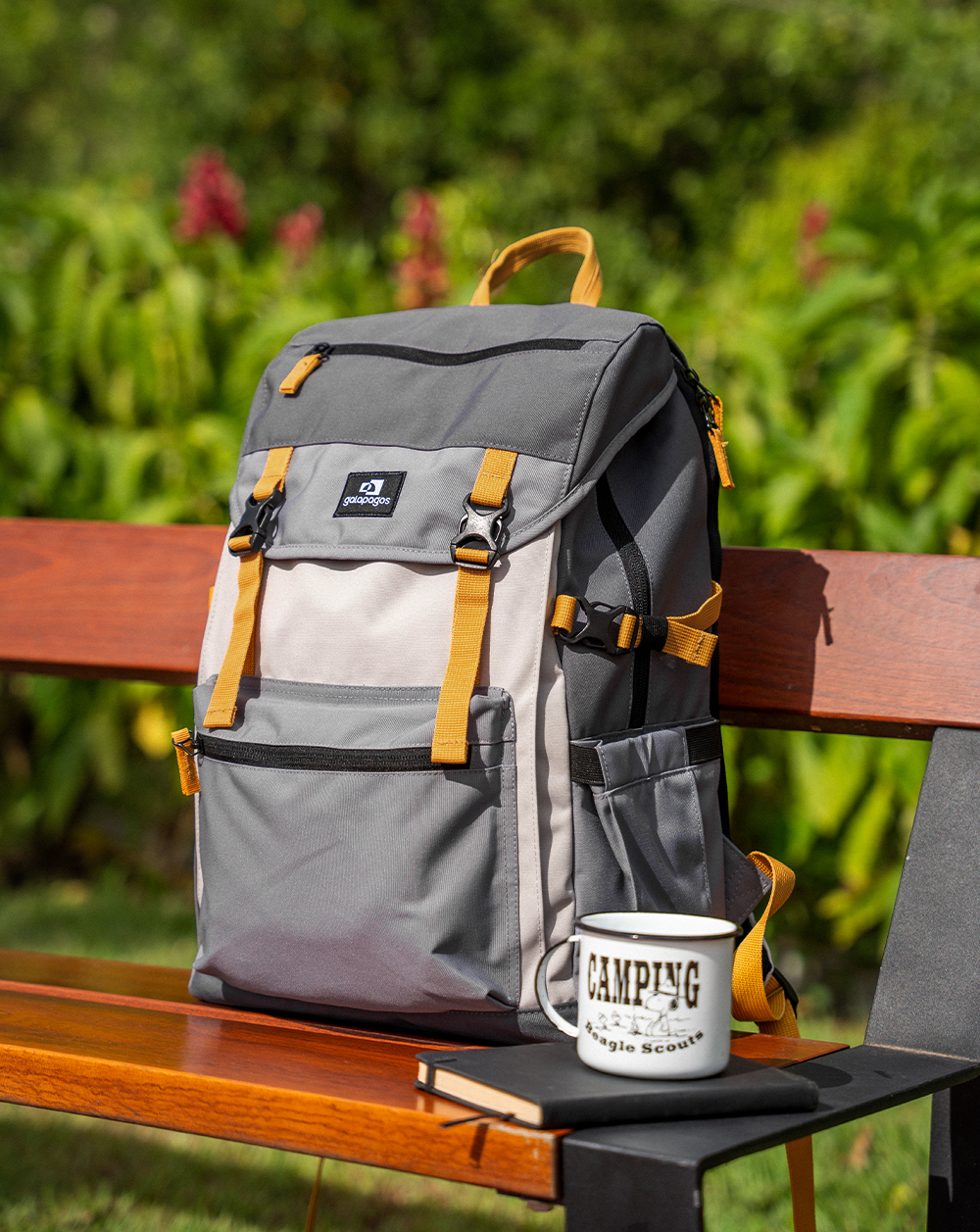Mochila Pelican 30L - Cinza - Galapagos Outdoor