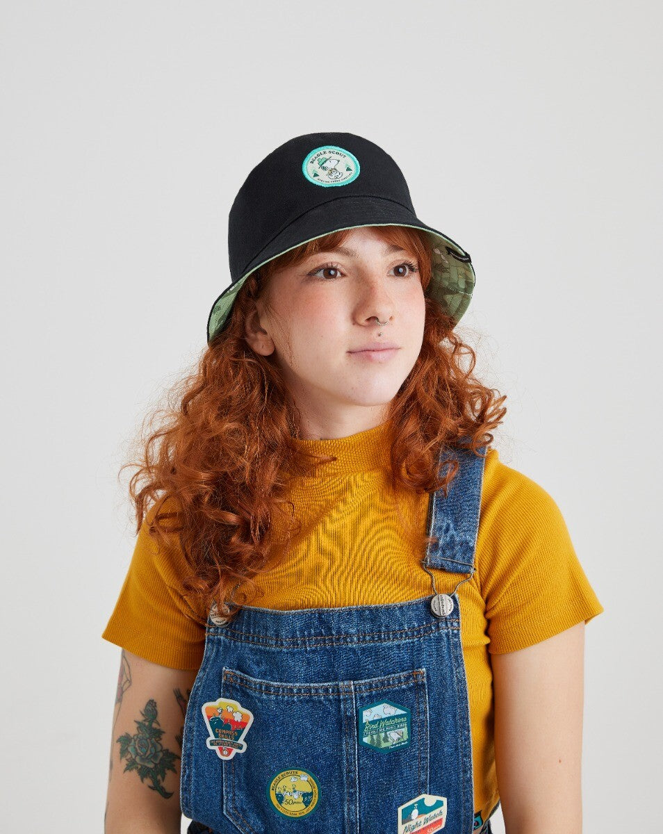 Bucket Dupla Face Snoopy - Camo