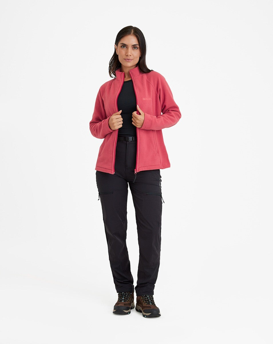 Jaqueta Fleece Kathmandu Fem 2.0 - Goiaba