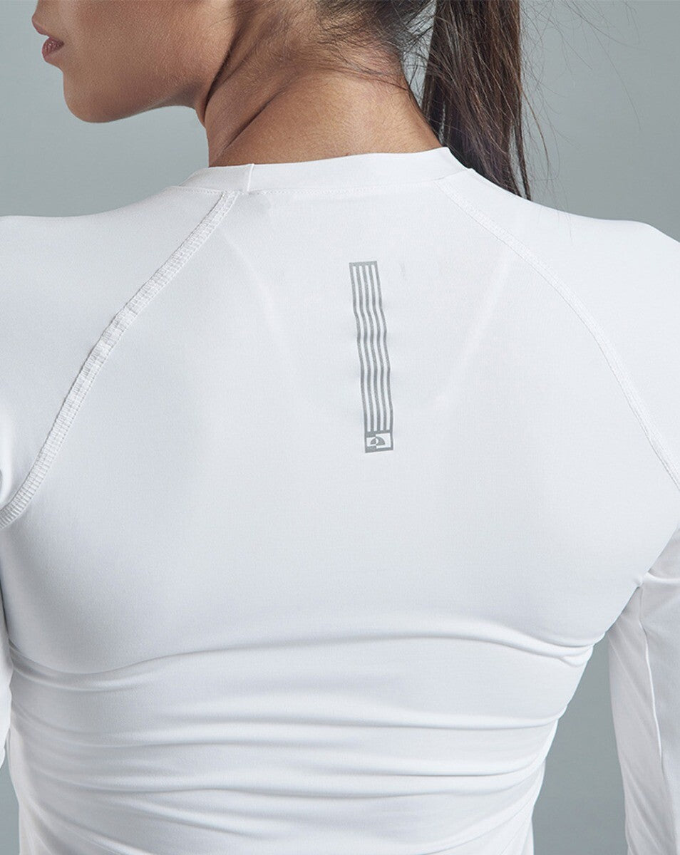 Blusa Feminina Long Sleeve Vella - Branca