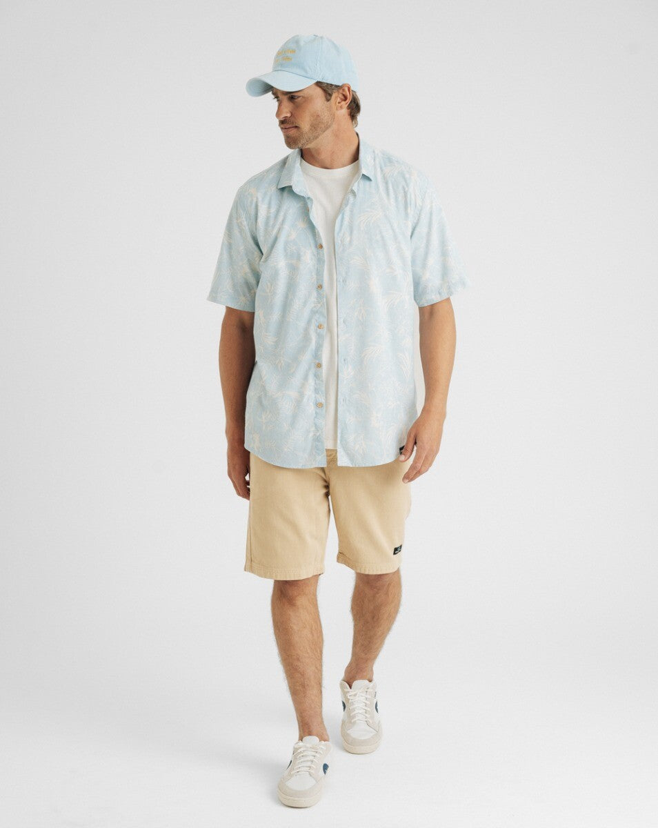 Camisa Estampada Maui Azul