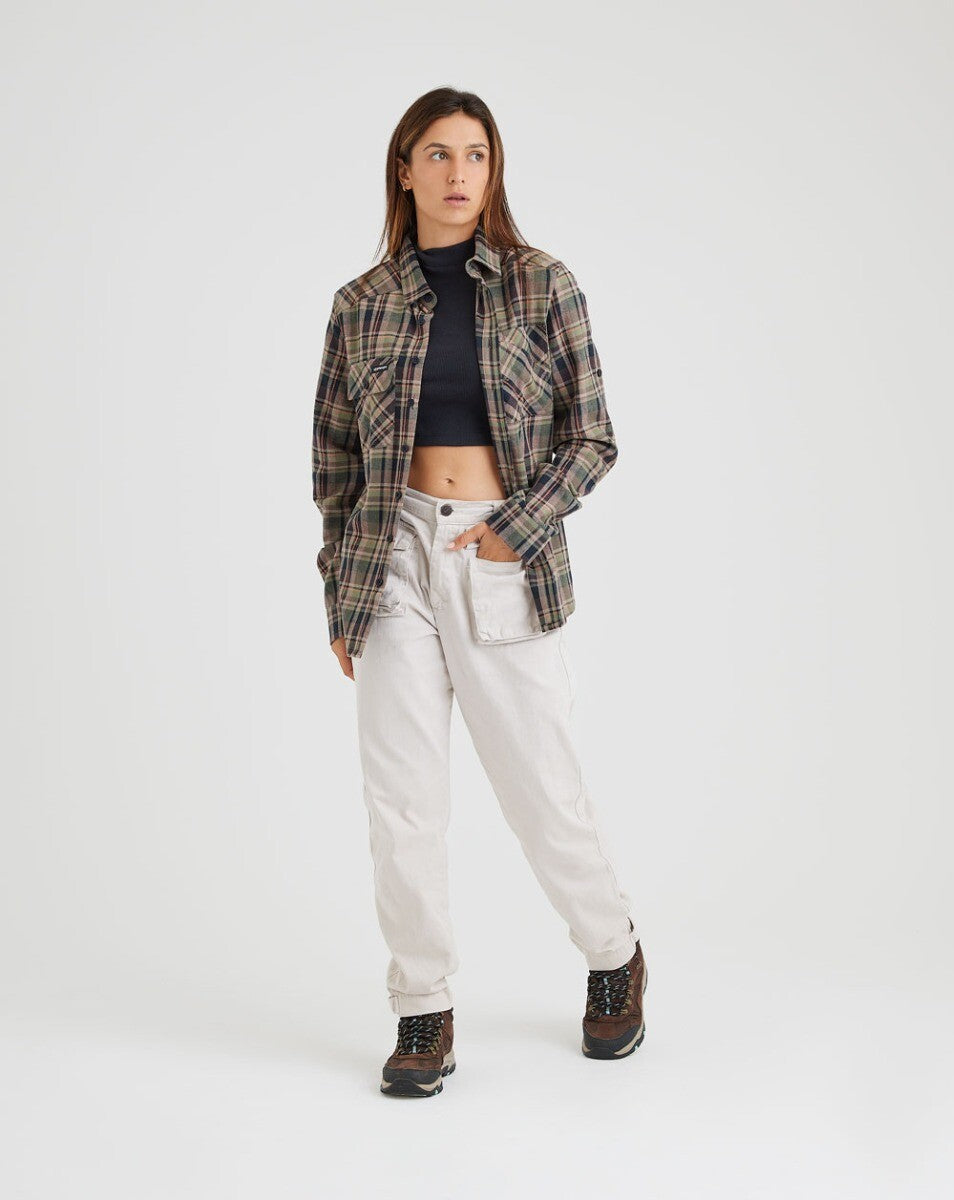 Camisa Flanela Midweight Farmer Xadrez - Verde