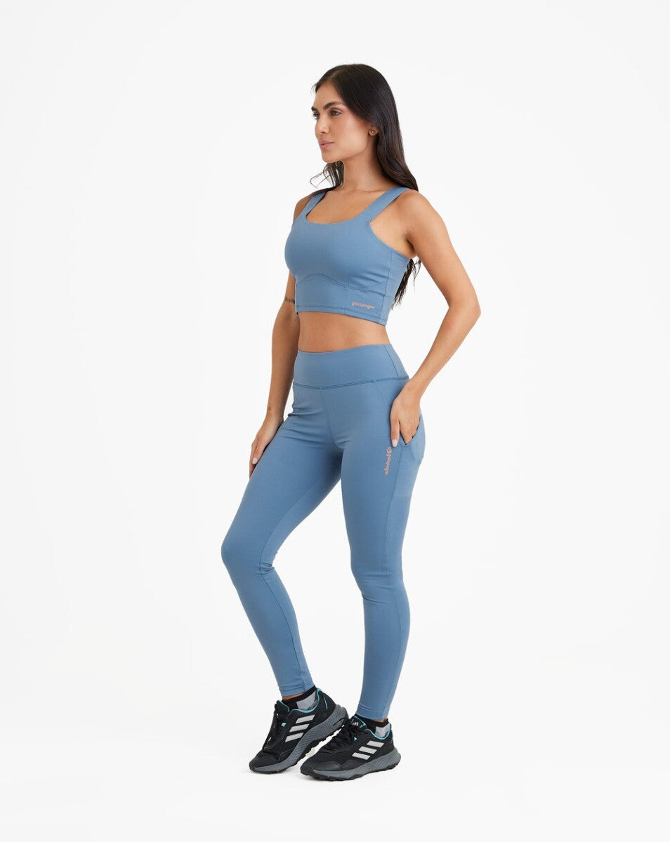 Calça Legging Adrenaline - Azul