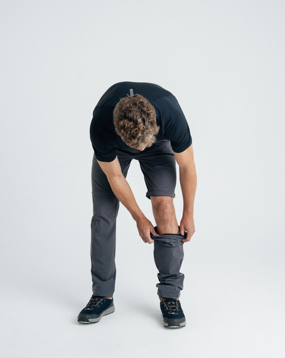 Calça Masculina Conversível Atlas - Cinza