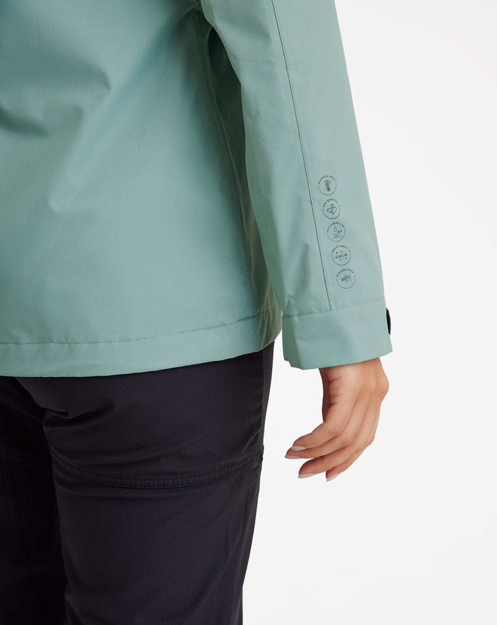 Jaqueta Feminina Impermeável Darwin Heat - Verde