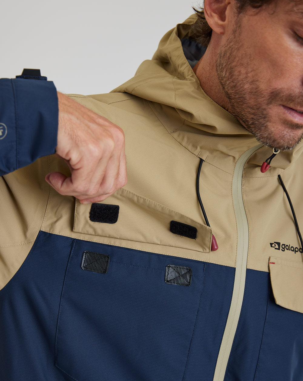 Jaqueta Masculina Impermeável Darwin Heat - Azul Marinho