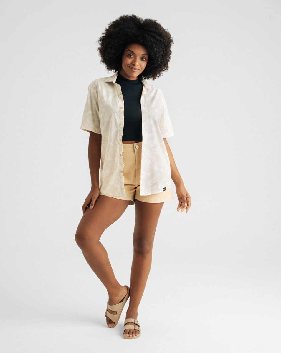 Camisa Estampada Kai Areia
