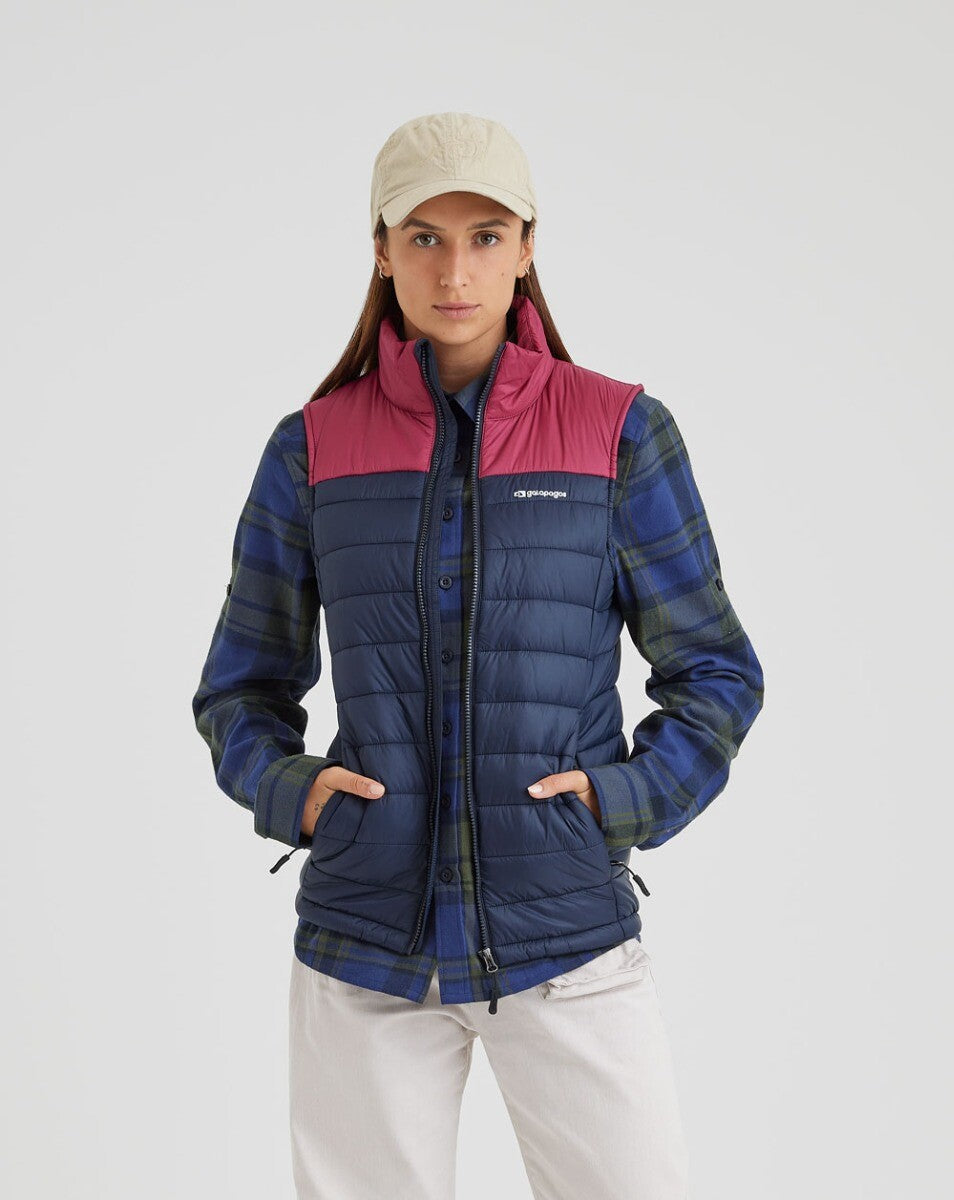 Camisa Flanela Midweight Farmer Xadrez - Azul Marinho